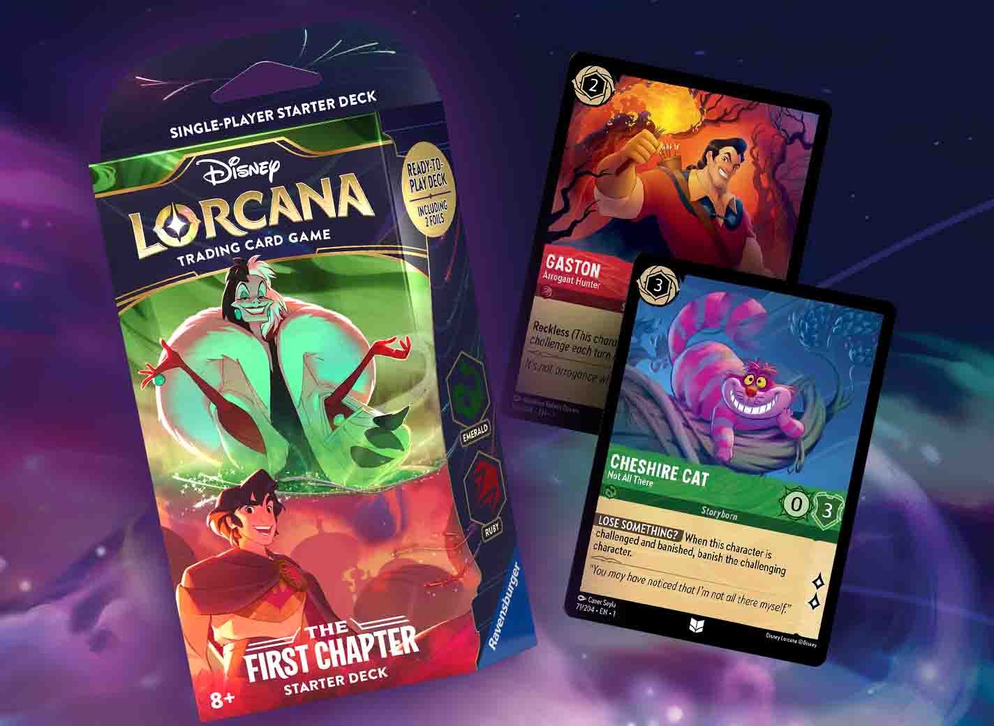 Lorcana: 対戦用 Starter Decks 英語版 4種セット (3) Disney Lorcana TCG: The First Chapter - Starter Deck (Set of